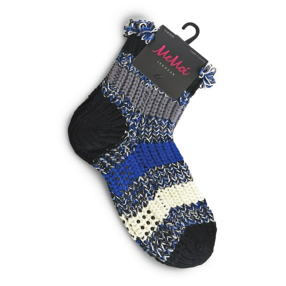 MeMoi Inner Blend Striped Anklet Home Sock - Mens - Male