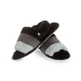 thumbnail image 1 of MeMoi Kids' Colorblock Fur Plush Slippers, 1 of 7