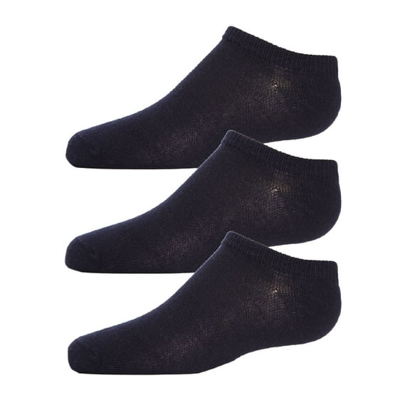 MeMoi Kids Low Cut Cotton Blend Socks 3-Pack