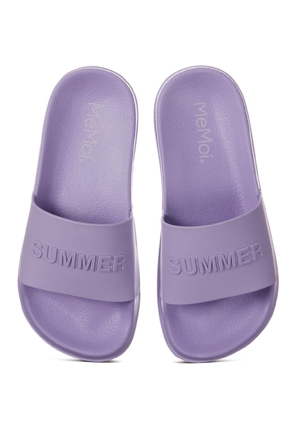 Kids' Summer Slides (L, Lavender)