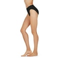 thumbnail image 1 of MeMoi Ladies Combed Cotton Basic Brief Underwear 3-Pack - Womens - Female, 4XS, White, 1 of 11