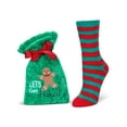 thumbnail image 1 of MeMoi Lets Get Baked Cozy Socks & Gift Bag Set - Womens - Female, One Size, Green, 1 of 4