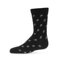 thumbnail image 1 of MeMoi Boys' Lightning Bolt Crew Socks - Boys - Male, 10 12, Blue, 1 of 7