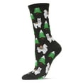 thumbnail image 1 of MeMoi Llama Trees Holiday Crew Sock - Womens - Female, 1 of 3