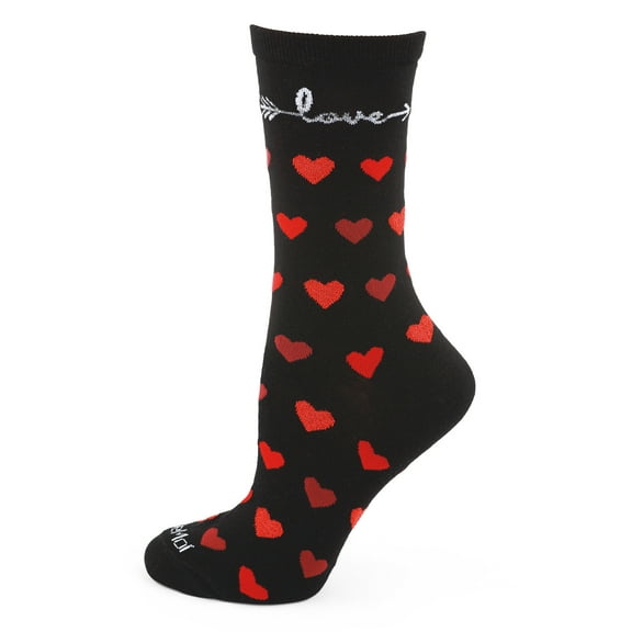 MeMoi Love Struck Bamboo Blend Crew Sock - Mens - Male