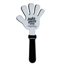 MeMoi MeMoi Hand Clapper Noise Maker, One Size, Black-White