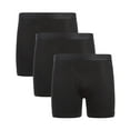 thumbnail image 1 of MeMoi 3 Pair Men's Cool Cotton Stretch Classic-Fit Tag-Free Boxer Briefs - Mens - Male, M, White, 1 of 7