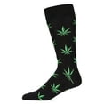 thumbnail image 1 of MeMoi Men's Me and Mary Jane Bamboo Blend Novelty Crew Sock - Mens - Male, 10-13, Black, 1 of 7