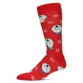 thumbnail image 1 of MeMoi Men's Snow Globes Holiday Crew Socks - Mens - Male, 10-13, Red, 1 of 3