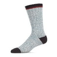 thumbnail image 1 of MeMoi Men's Tipped Ribbed Textured Cotton Blend Boot Sock - Mens - Male, 10-13, Legion Blue, 1 of 7