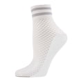 thumbnail image 1 of MeMoi Metallic Stripe Fishnet Ankle Sock - Mens - Male, 1 of 7