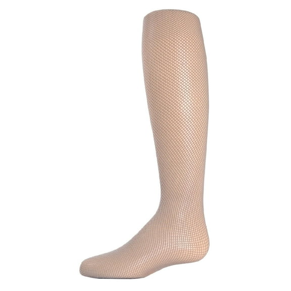 MeMoi Mini-me Mini-net Girls Fishnet Tights - Girls - Female, 6-8, Light Gray