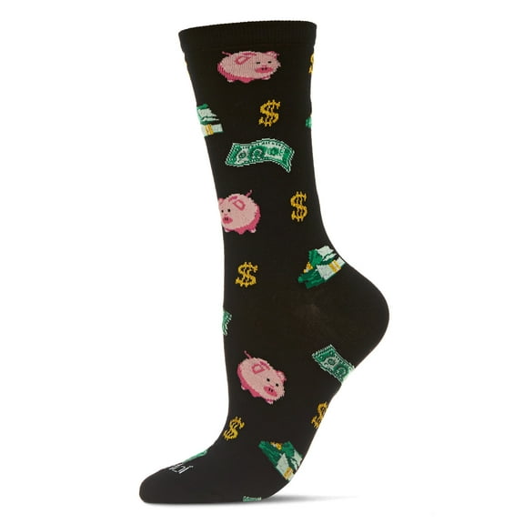 MeMoi Money in the Bank Bamboo Blend Crew Sock - Mens - Male