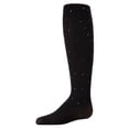 thumbnail image 1 of MeMoi  Multicolor Gemstone Opaque Nylon Tights - Girls - Female, 10-12, Black, 1 of 2