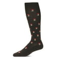 thumbnail image 1 of Wellfit Mushrooms 8-15 mmhg Bamboo Blend Graduated Compression Socks, 10-13, Rosin, 1 of 2
