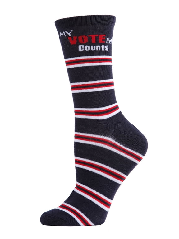 My Vote Counts Men's Crew Socks