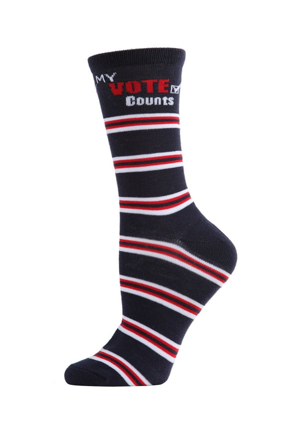 My Vote Counts Men's Crew Socks