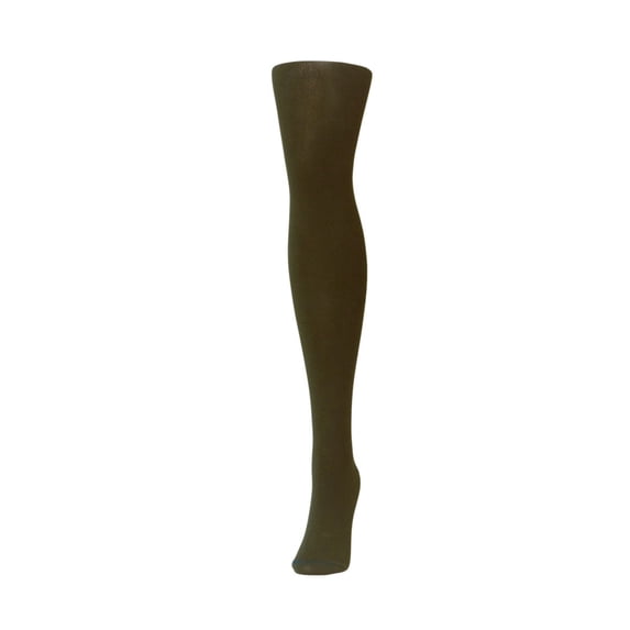 MeMoi Natural Bamboo Blend Solid Color Opaque Tights - Womens - Female, Large/X-Large, Eggplant