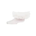 thumbnail image 1 of MeMoi  Oversized Tutu Ballerina Anklet Socks - Girls - Female, 8, White, 1 of 12