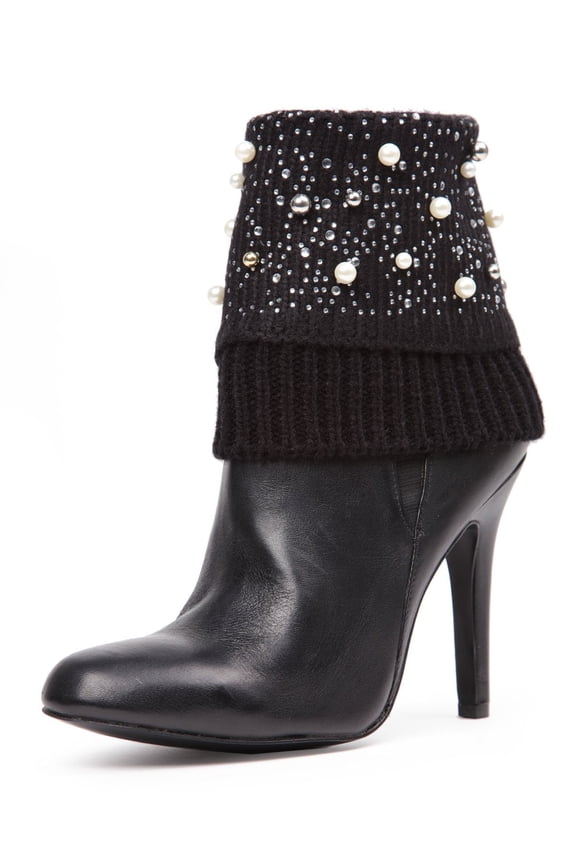 Women's Oya Bejeweled Boot Toppers - Womens - Female (One Size, Gray)