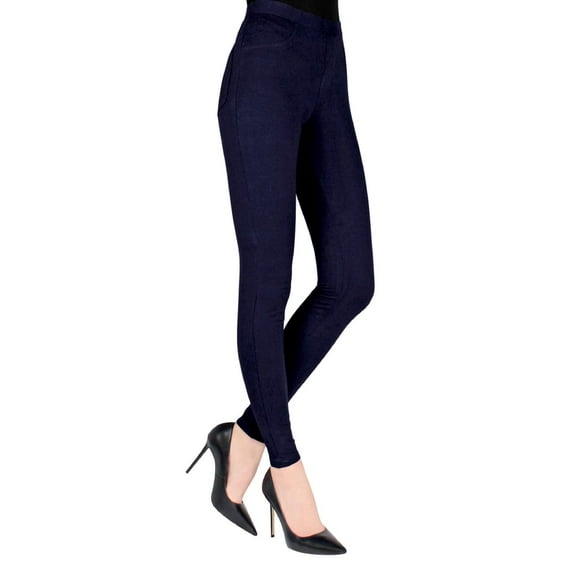 MeMoi Pants-Style Cotton Blend Leggings - Womens - Female