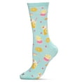 thumbnail image 1 of MeMoi Pineapple Whip Bamboo Blend Crew Socks - Mens - Male, 1 of 2