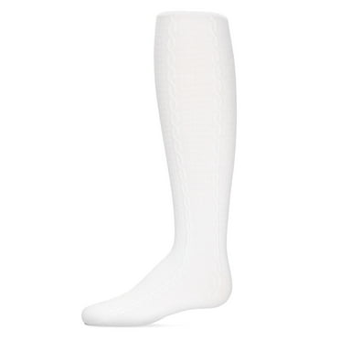 MeMoi  Pique Chain Pima Cotton Tights - Girls - Female