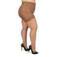 thumbnail image 1 of MeMoi Plus Size Curvy Ultra Sheer Control Top Pantyhose - Womens - Female, 1 of 7