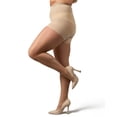 thumbnail image 1 of MeMoi Plus Size Curvy Ultra Sheer Control Top Pantyhose - Womens - Female, 5X-6X, Honey, 1 of 11