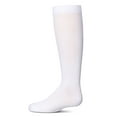 thumbnail image 1 of MeMoi  Pointelle Cotton Blend Knee High Sock - Girls - Female, 14, White, 1 of 7