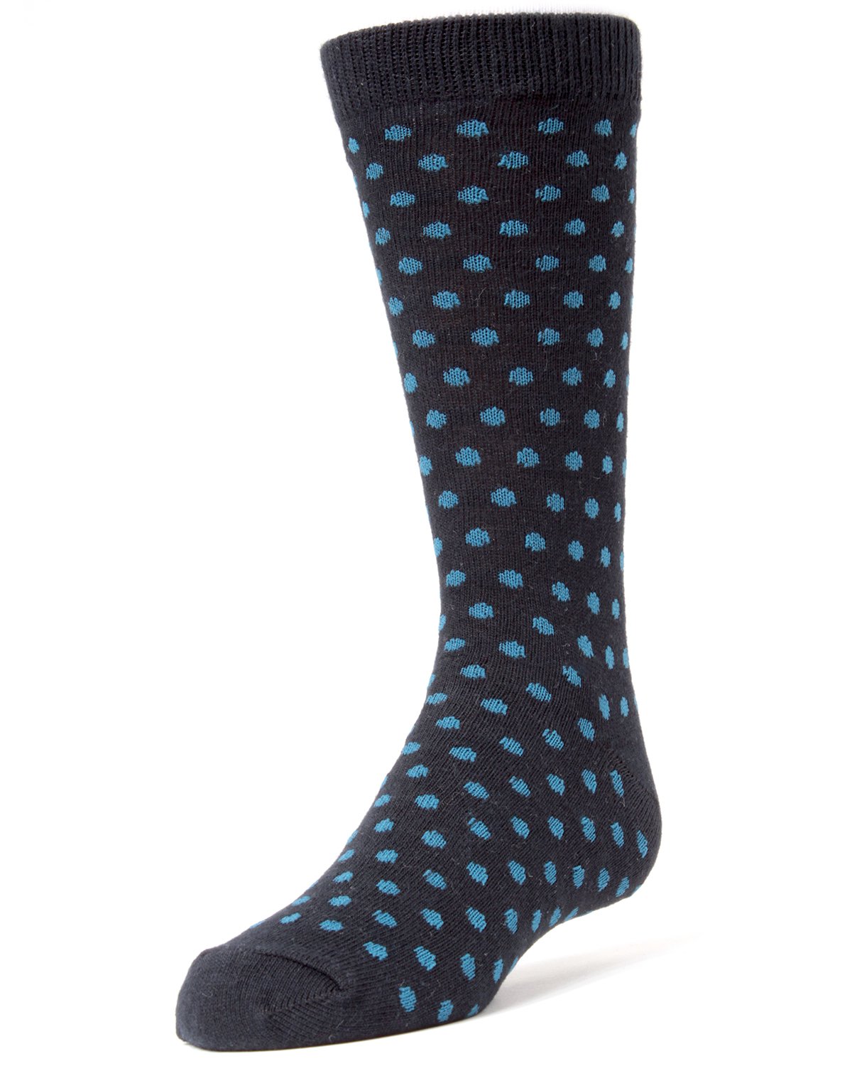 MeMoi Polka Dot Cotton Blend Dress Socks - Boys - Male - image 1 of 4