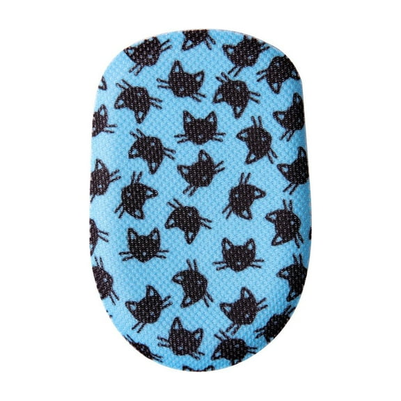 MeMoi Women's Pretty Kitty Heel Cushions (One Size, Blue)