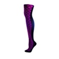 thumbnail image 1 of MeMoi Princess Diamond Cotton Blend Sweater Tights - Womens - Female, Medium/Large, Espresso-Black, 1 of 2