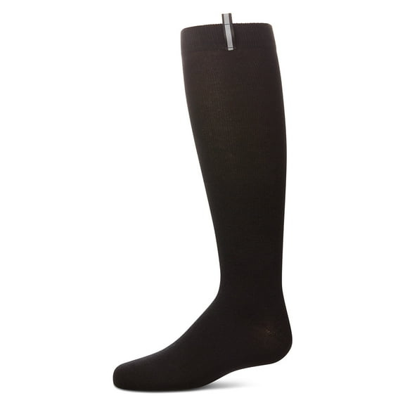 MeMoi  Reflective Tab Knee High Socks - Girls - Female, 4, Black