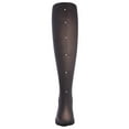 thumbnail image 1 of MeMoi Girls Rhinestone Backseam Semi-Opaque Tights - Girls - Female, 2-4, Black, 1 of 2