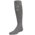thumbnail image 1 of MeMoi Rhinestone Knee High Socks for Girls, Sparkle Socks by MeMoi 4 / Medium Gray, 1 of 2