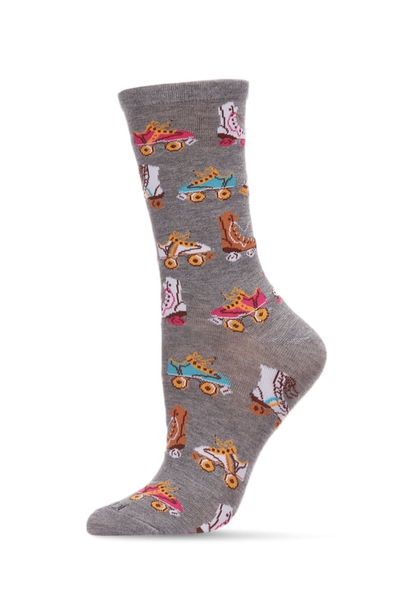 Roller Party Bamboo Blend Crew Sock - Mens - Male