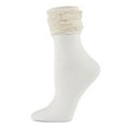 thumbnail image 1 of MeMoi Romantic Ruffle Shimmer Ankle Socks - Mens - Male, 1 of 7