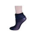 thumbnail image 1 of MeMoi Women's Ruffelina Thunder Ankle Socks - Womens - Female, One Size, Thunder, 1 of 2