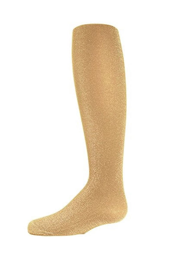 Shining Star Shimmer Tights - Girls - Female, 4-6, Gold