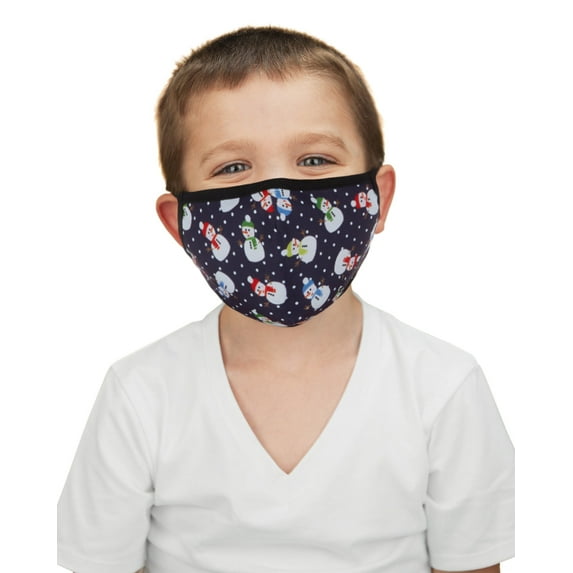 MeMoi Snowman Kids Unisex Face Covering