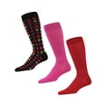 thumbnail image 1 of MeMoi Swatch Box Cotton Blend Crew Sock 3 Pack - Mens - Male, 10-13, Black, 1 of 7