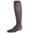 thumbnail image 1 of MeMoi Sweet Blossoms Sheer Floral Lace Tights - Girls - Female, 8-10, Navy, 1 of 12