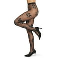 thumbnail image 1 of MeMoi Tapestry Floral Sheer Tights - Mens - Male, 1 of 7