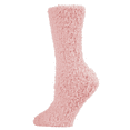 thumbnail image 1 of MeMoi Women's Teddy Bear Plush Crew Socks - Womens - Female, 9-11, Taupe, 1 of 11