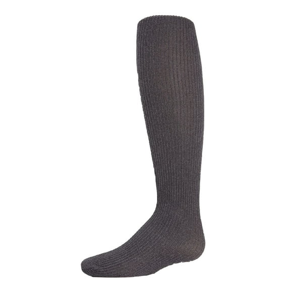 MeMoi Textured Toes Ribbed Tights - Girls - Female, 2-4, Charcoal