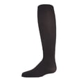 thumbnail image 1 of MeMoi Textured Toes Ribbed Tights - Girls - Female, 6-8, Black, 1 of 12