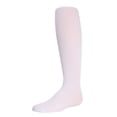 thumbnail image 1 of MeMoi Textured Toes Ribbed Tights - Girls - Female, 10-12, White, 1 of 12