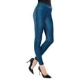 thumbnail image 1 of MeMoi Thin-Rib Slim-Cut Stretch Corduroy Leggings - Womens - Female, 1 of 7