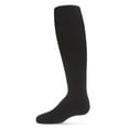 thumbnail image 1 of MeMoi  Thin Ribbed Cotton Tights - Girls - Female, 14, Black, 1 of 10